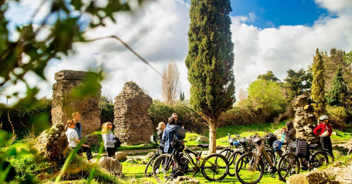 Appian Way in e‑bike