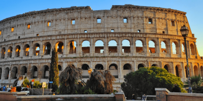Visiting the Colosseum
