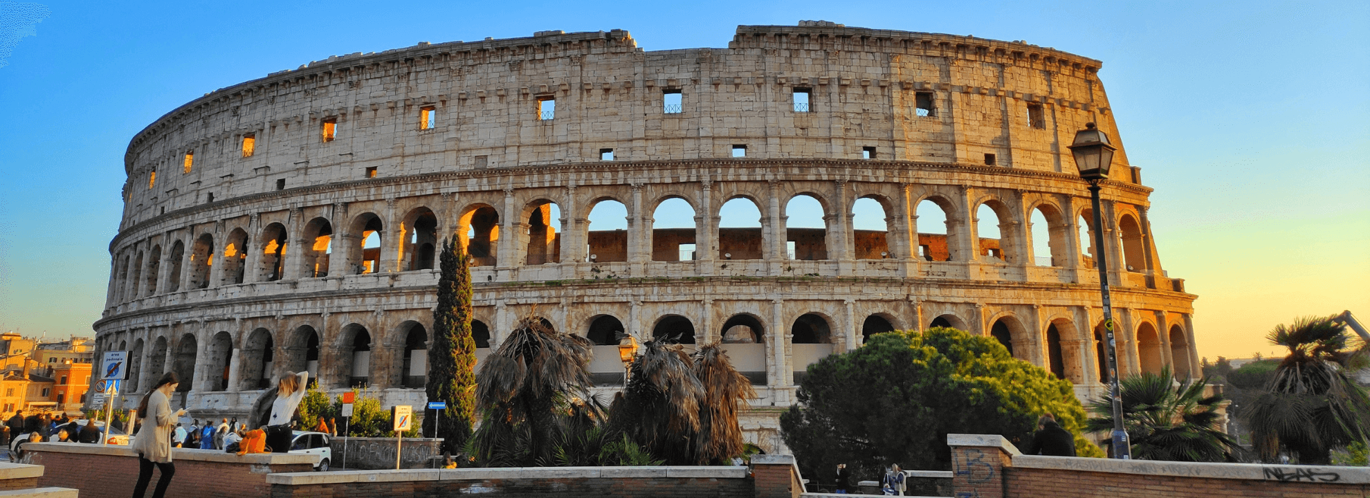Visiting the Colosseum
