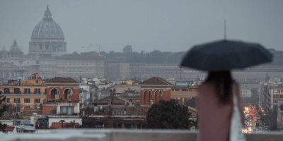 Rome when it rains